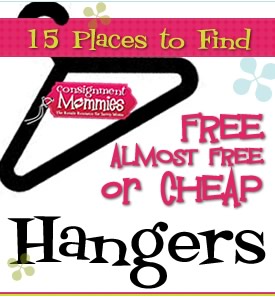 15 Places to Find Hangers | Consignment Mommies