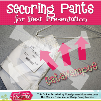 Five Ways to Secure Pants on Hangers for Best Presentation | Consignment Mommies