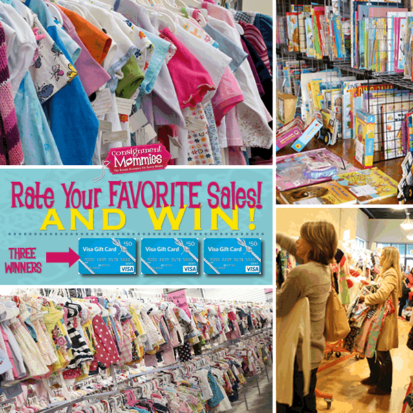 Rate Your Favorite Sale | Consignment Mommies
