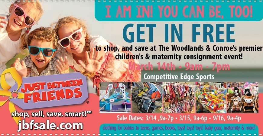 Just Between Friends The Woodlands & Conroe | Consignment Sale in in ...