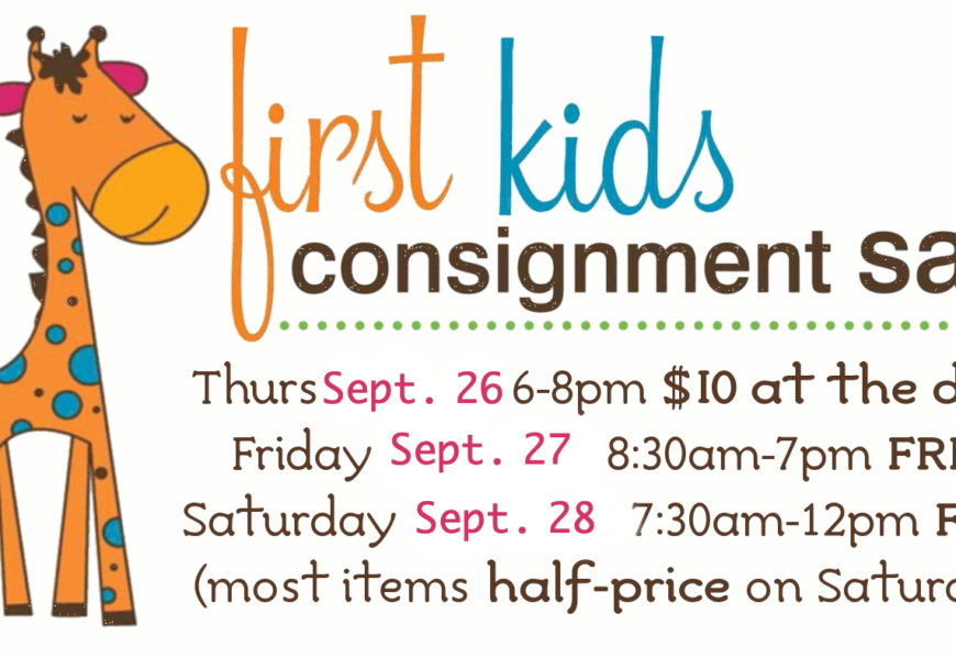 First Kids Consignment Sale - First Presbyterian Church