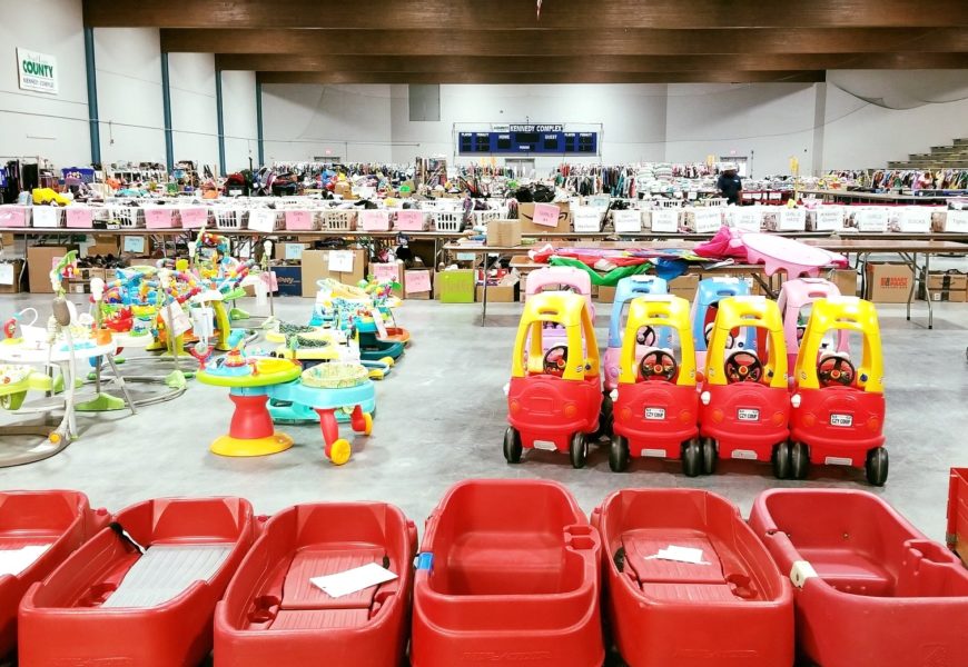 The Next Size Up Kids' Consignment Event returns IN PERSON to Milford!